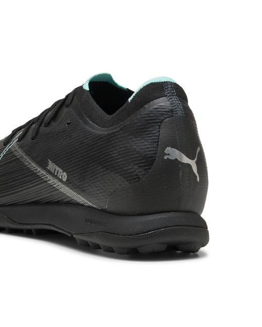 PUMA Black Ultra Nitro 7 Match Tt Football Boots for men