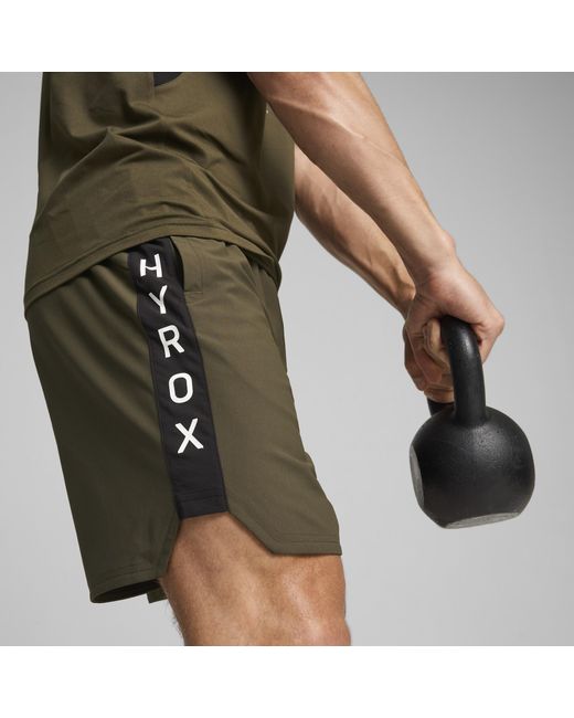 PUMA X HYROX Fuse 7" Shorts in Green für Herren