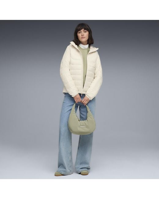 PUMA Natural Packlite Down Hooded Jacket