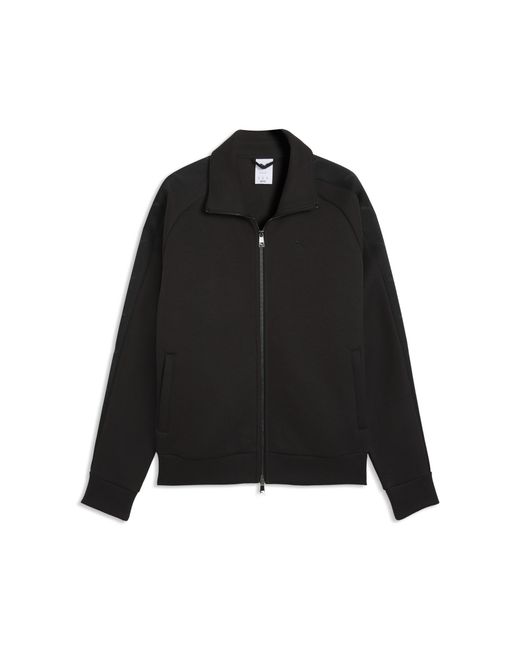 PUMA Black T7 Track Jacket for men