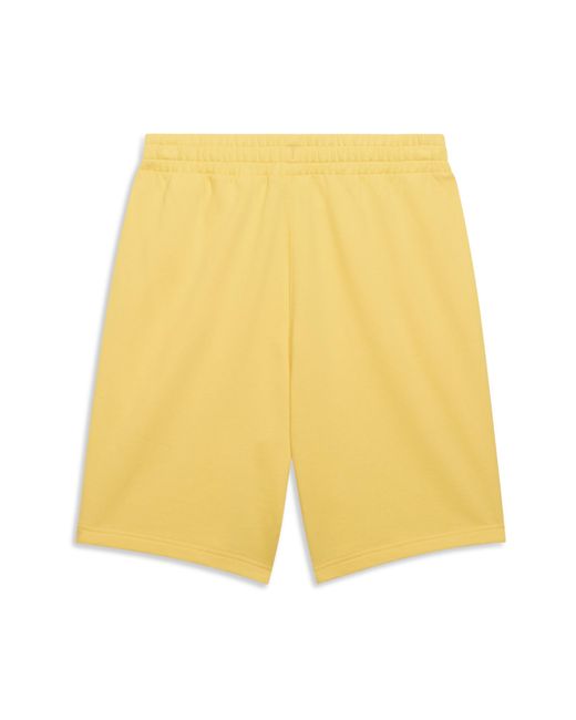 PUMA Yellow Elevated Essentials 9" Shorts for men