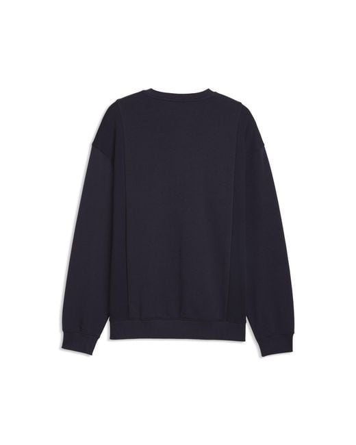 PUMA Blue Class Crew Sweatshirt for men