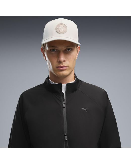 PUMA Black Raincell Full-Zip Golf Jacket for men