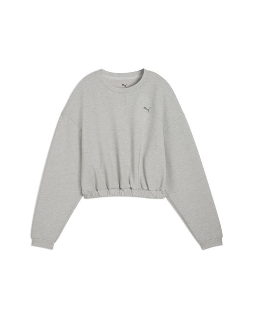 PUMA Gray Cloudspun Crew