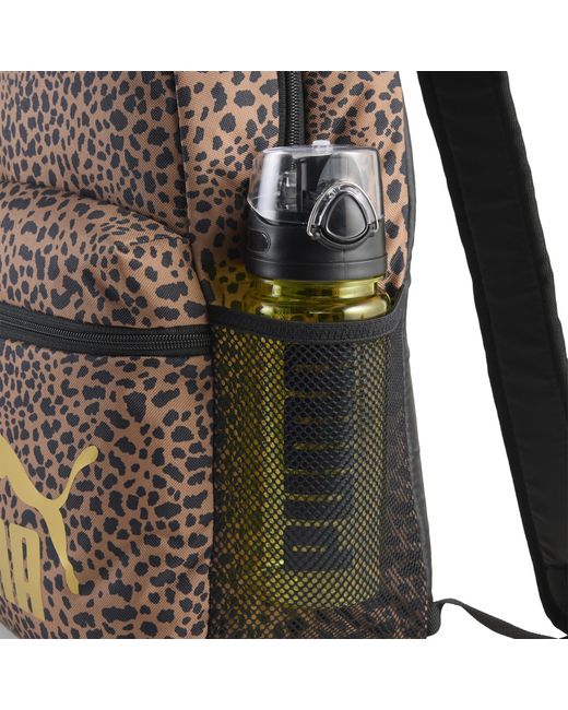 PUMA Phase 22 L Rugzak Met All-Over-Print in het Brown