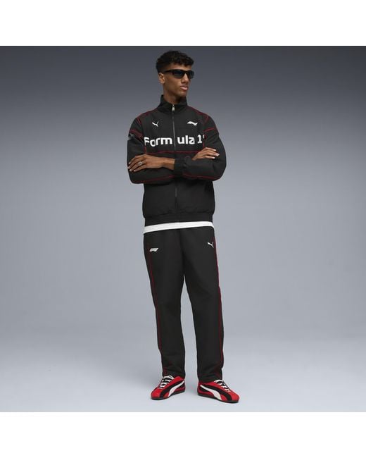 PUMA Black Formula 1Â 75 Years Speed Driver Series 2.0 Motorsport Woven Pants for men