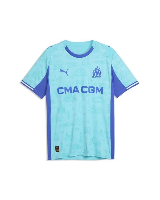 PUMA Olympique De Marseille Special Edition Trikot Herren, Accessoires in Blue für Herren