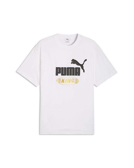PUMA White Future..Archive King Relaxed T-Shirt