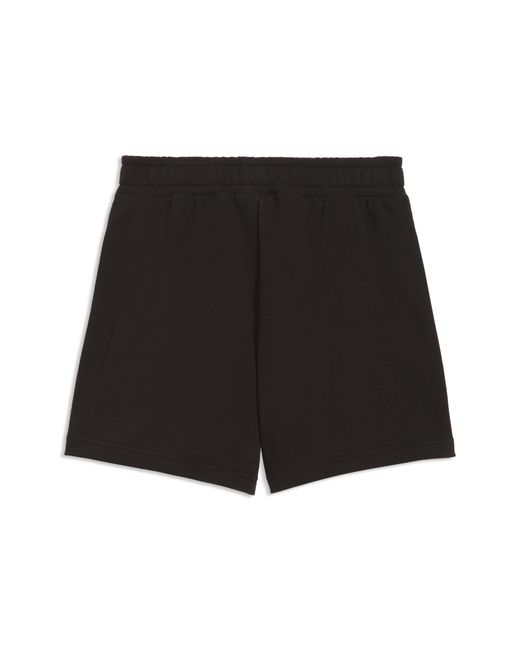 PUMA Black Wardrobe Essentials Relaxed 4" Shorts