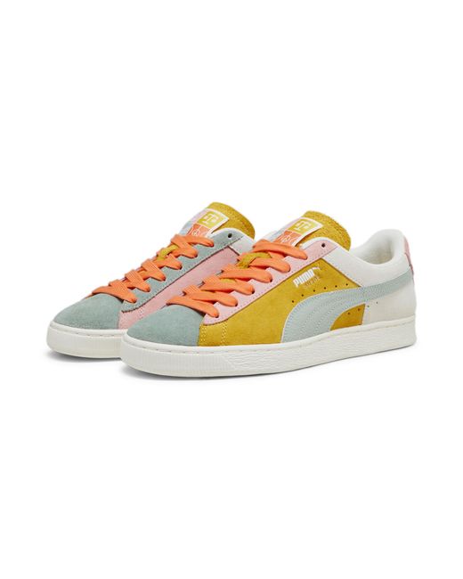 PUMA Suede Icons Of Unity Sneakers in Yellow for Men | Lyst
