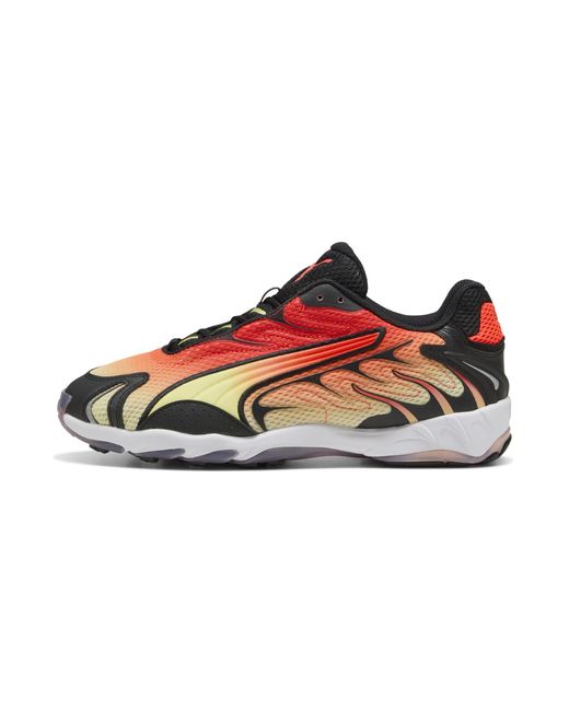 PUMA Red Inhale Sneakers Schuhe, Glowing/Schwarz