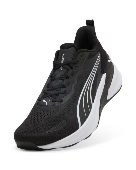 PUMA Black Action Pro Training Shoes for men