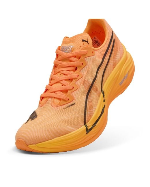 PUMA Deviate Nitro Elite 3 Laufschuhe Herren, Schuhe, Heat Fire/Schwarz in Orange für Herren