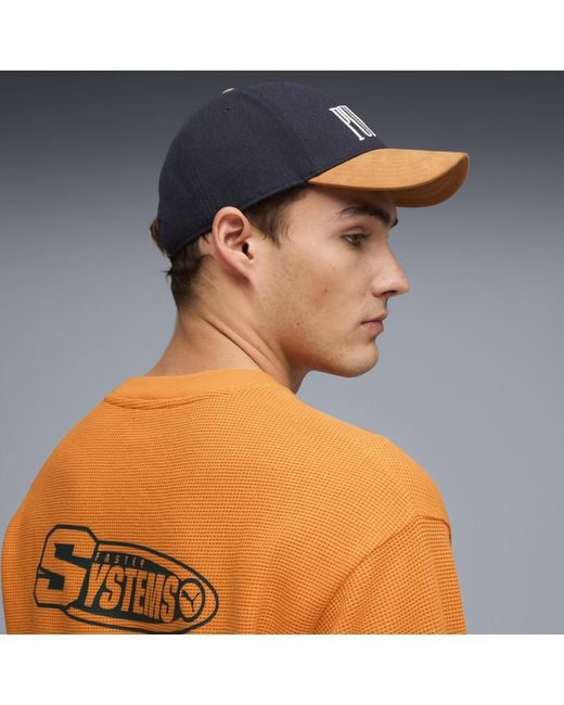 Gorra De Béisbol De Lana De Estilo Universitario, Accesoiros, New PUMA de color Blue