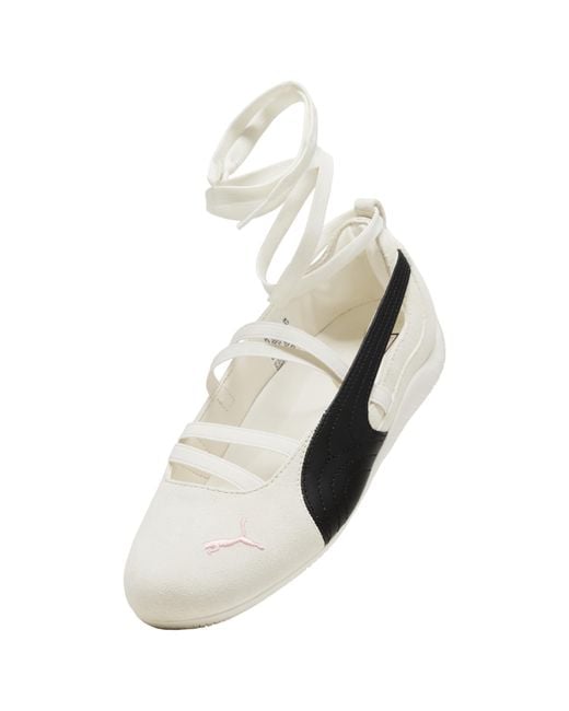 PUMA White X Rosé Speedcat Ballet Sneakers Damen, Schuhe, Warm/Schwarz/Frosty Rosa