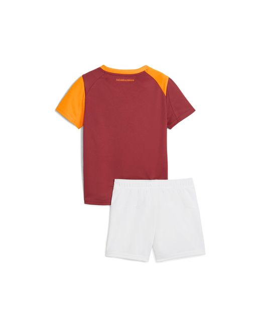 Minikit Galatasaray Sk 1.ª Equipación 25/26 Para Niños, Ropa, Rojo Rhythm/Intense Naranja PUMA de color Orange