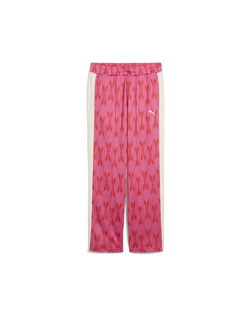 PUMA Pink The Neverworn V T7 Track Pants for men