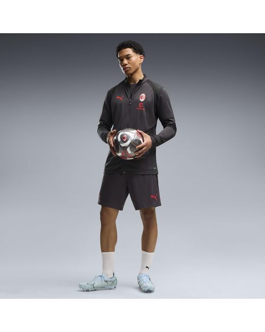 PUMA Black Ac Milan Slim Training Jacket for men