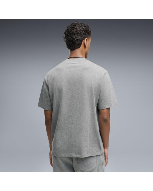 PUMA Gray Select Essentials T-Shirt for men