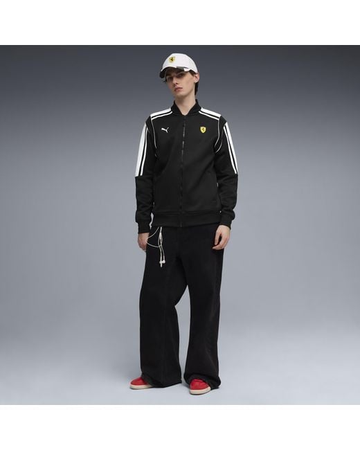 PUMA Scuderia Ferrari Mt7 Trainingsjacke Herren, Accessoires in Black für Herren