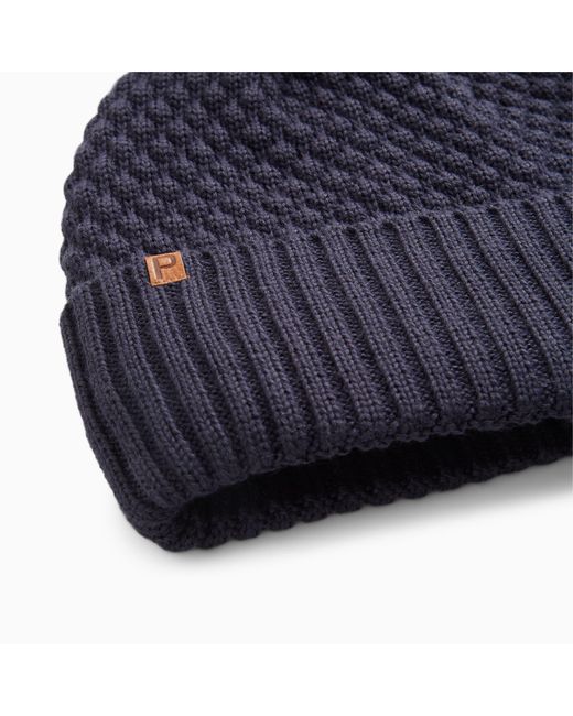 PUMA Wrmlbl Golfbeanie Met Pompon in het Blue