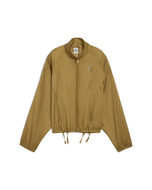 PUMA Dare To Oversized Geweven Jack Voor Maat in het Green