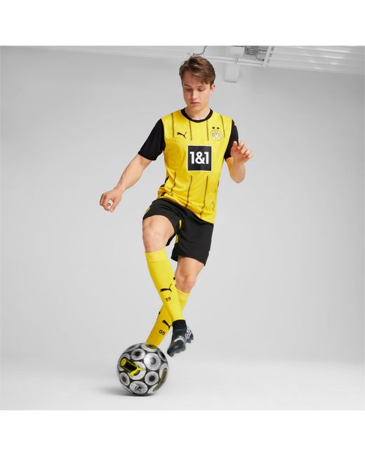 PUMA Borussia Dortmund 24/25 Short in het Yellow voor heren