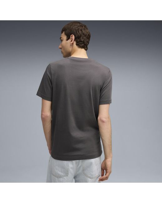T-Shirt Con Logo Bicolore Essentials N. 1 Da Uomo, Abbigliamento, Dusky Grigio di PUMA in Gray da Uomo