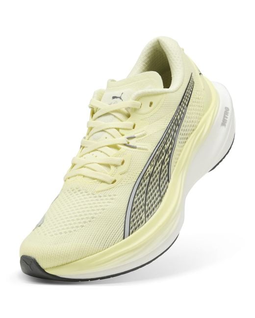 Zapatillas De Running Deviate Nitro 3 Para Hombre, Calzado, Dorado Moon/Gris Echo PUMA de hombre de color Green