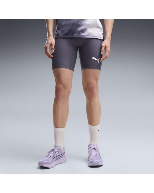 PUMA Blue Lightspeed Running 8" Tights for men