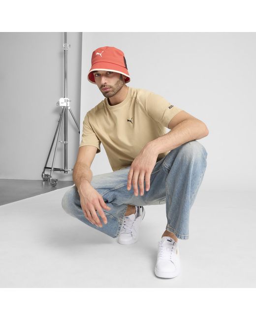 PUMA Red Principle 2.0 Bucket Hat