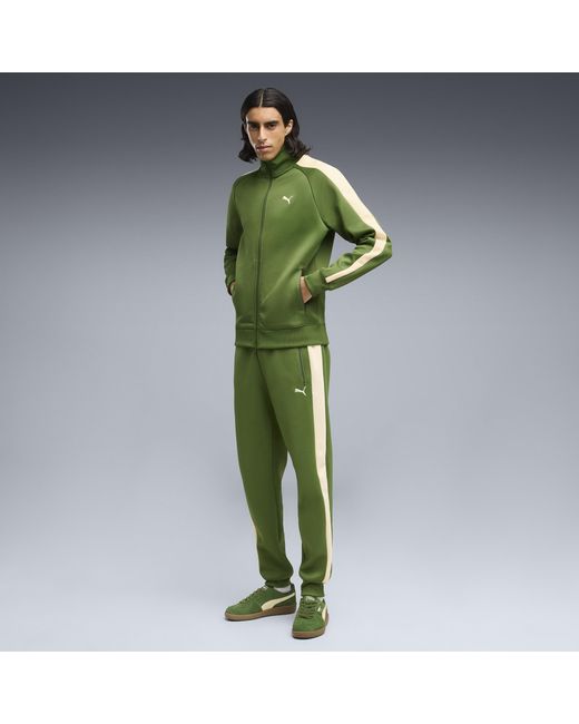PUMA Green T7 Track Jacket for men