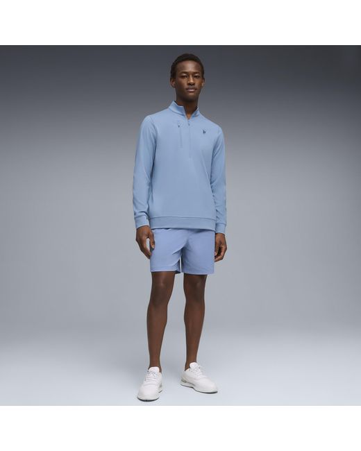 PUMA Blue X Reigning Champ Quarter-Zip Golf Jacket for men