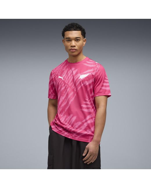 PUMA Pink X New Zealand X Salehe Bembury Goalkeeper Jersey for men