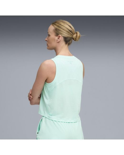 PUMA X Hyrox Cloudspun Thermoadapt Korte Tanktop Voor Maat in het Green