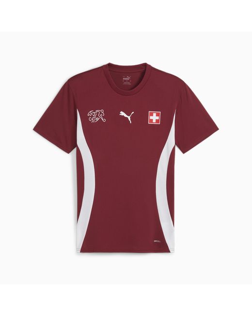 PUMA Red Schweiz Fußball-Aufwärmtrikot