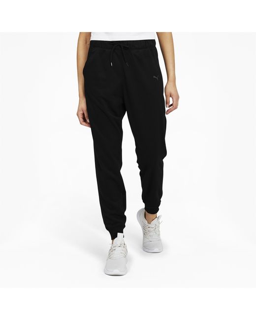 PUMA Train French Terry Joggers Pant in Black-q1 (Black) | Lyst