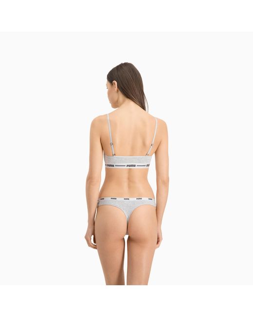 PUMA White Seamless String Trunks 2 Pack