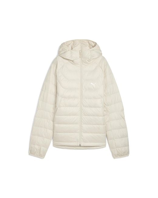 PUMA Natural Packlite Down Hooded Jacket
