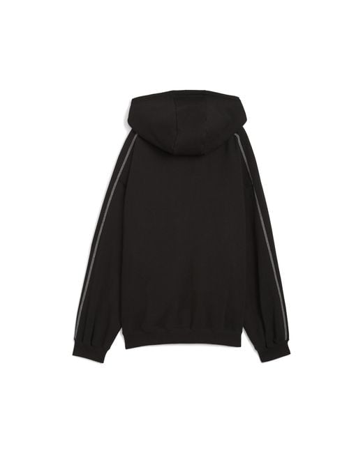 PUMA Black X Rosé T7 Hoodie Damen, Kleidung