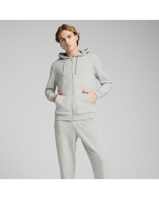 PUMA Jogginganzug mit Kapuze in Gray für Herren