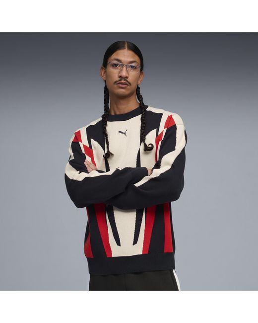 PUMA Red T7 Sweater for men