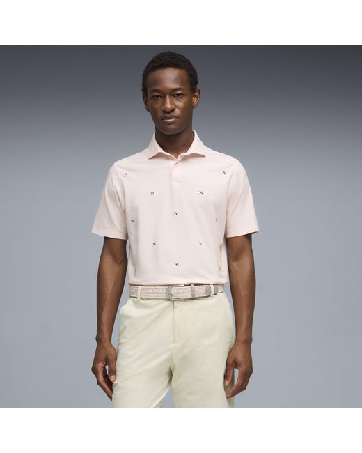 PUMA Pink X Arnold Palmer Modalon Umbrella Polo for men