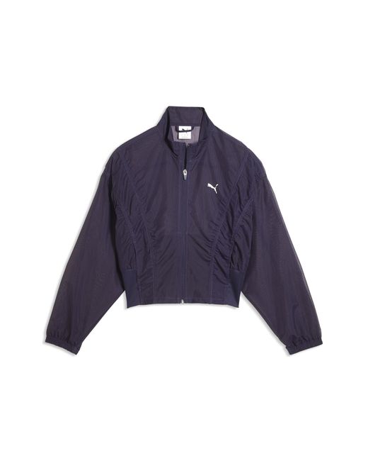 PUMA Purple Dare To Oversized Woven Jacket