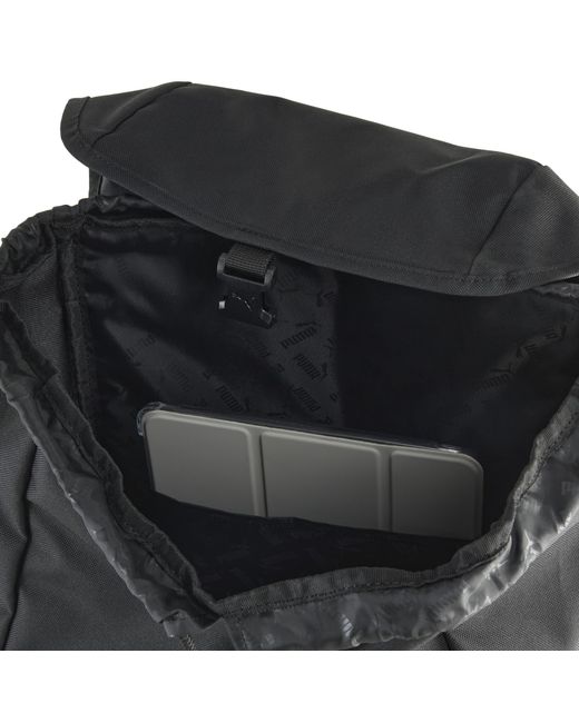PUMA Black Phase Hooded 20L Backpack