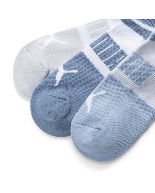 PUMA Blue Terry Low-Cut Socks (6 Pairs)
