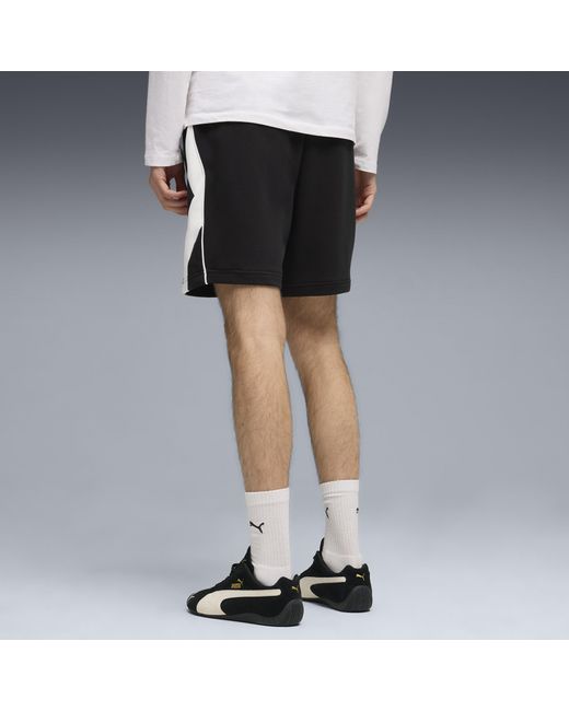 PUMA Black Bmw M Motorsport Sportswear 7" Shorts for men