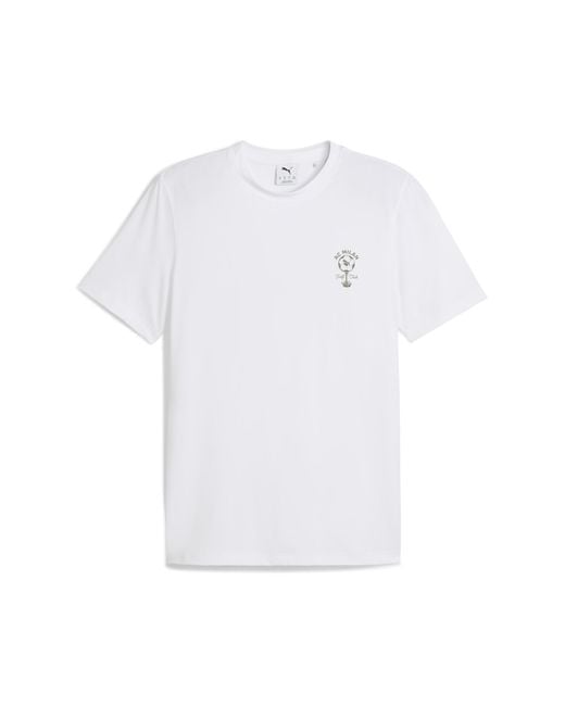 PUMA X Ac Milan Golf-T-Shirt Herren, Sport, Glow in White für Herren