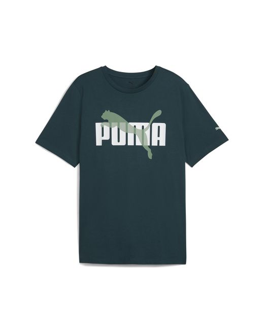 PUMA Green Intersect T-Shirt for men