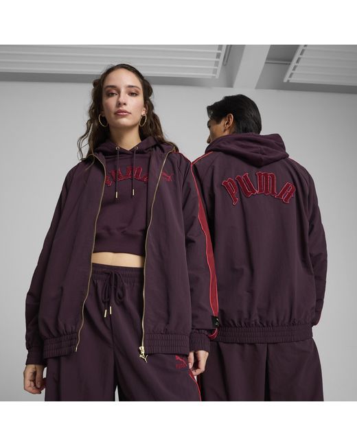 Giacca Da Corsa Play Loud T7 Per Donna, /Altro di PUMA in Purple